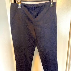 INC black and navy slacks.